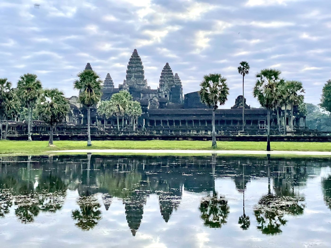 Angkor Wat at sunrise, from our own photos