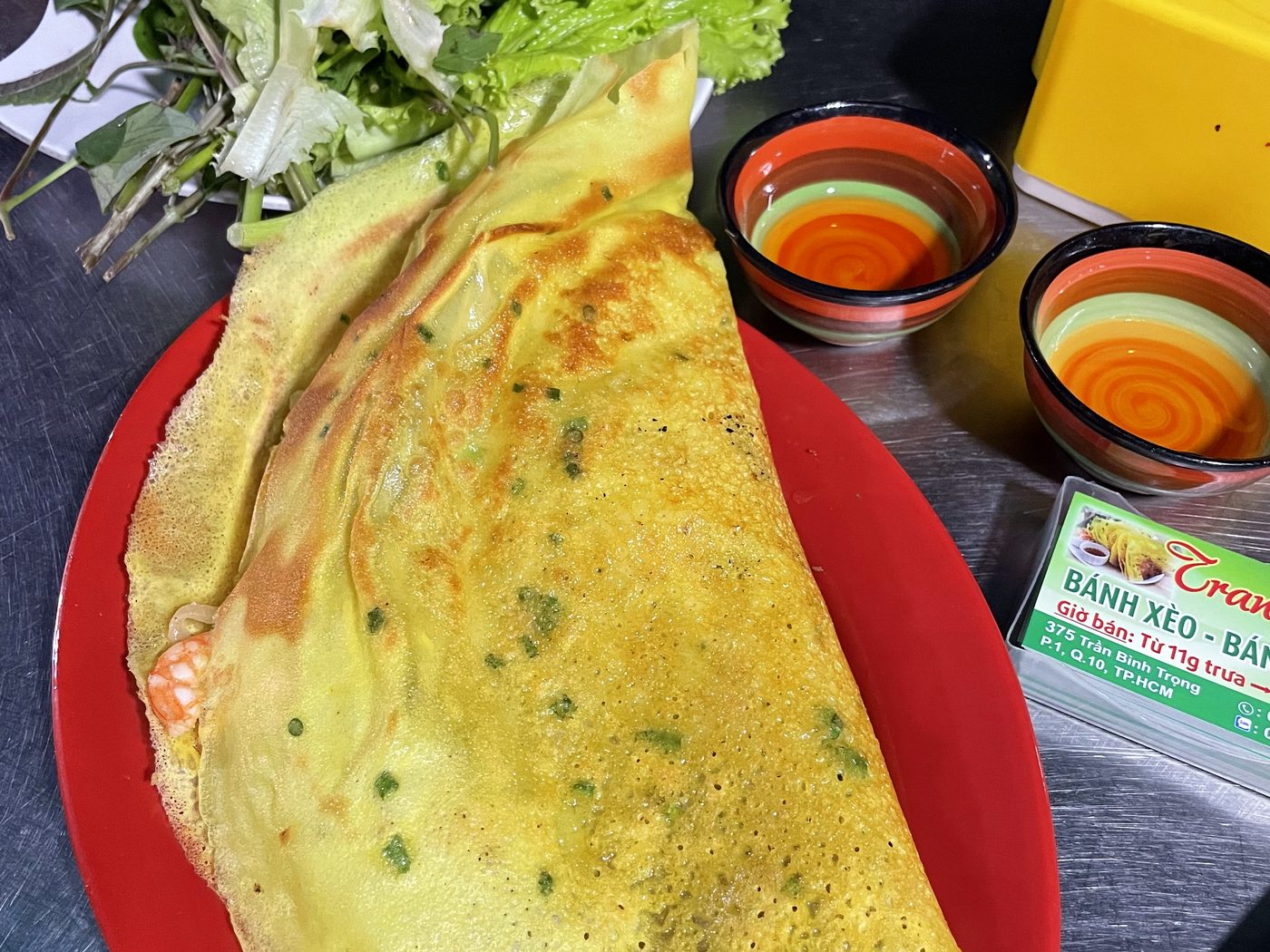 Saigon street food by motorbike, from our own photos
