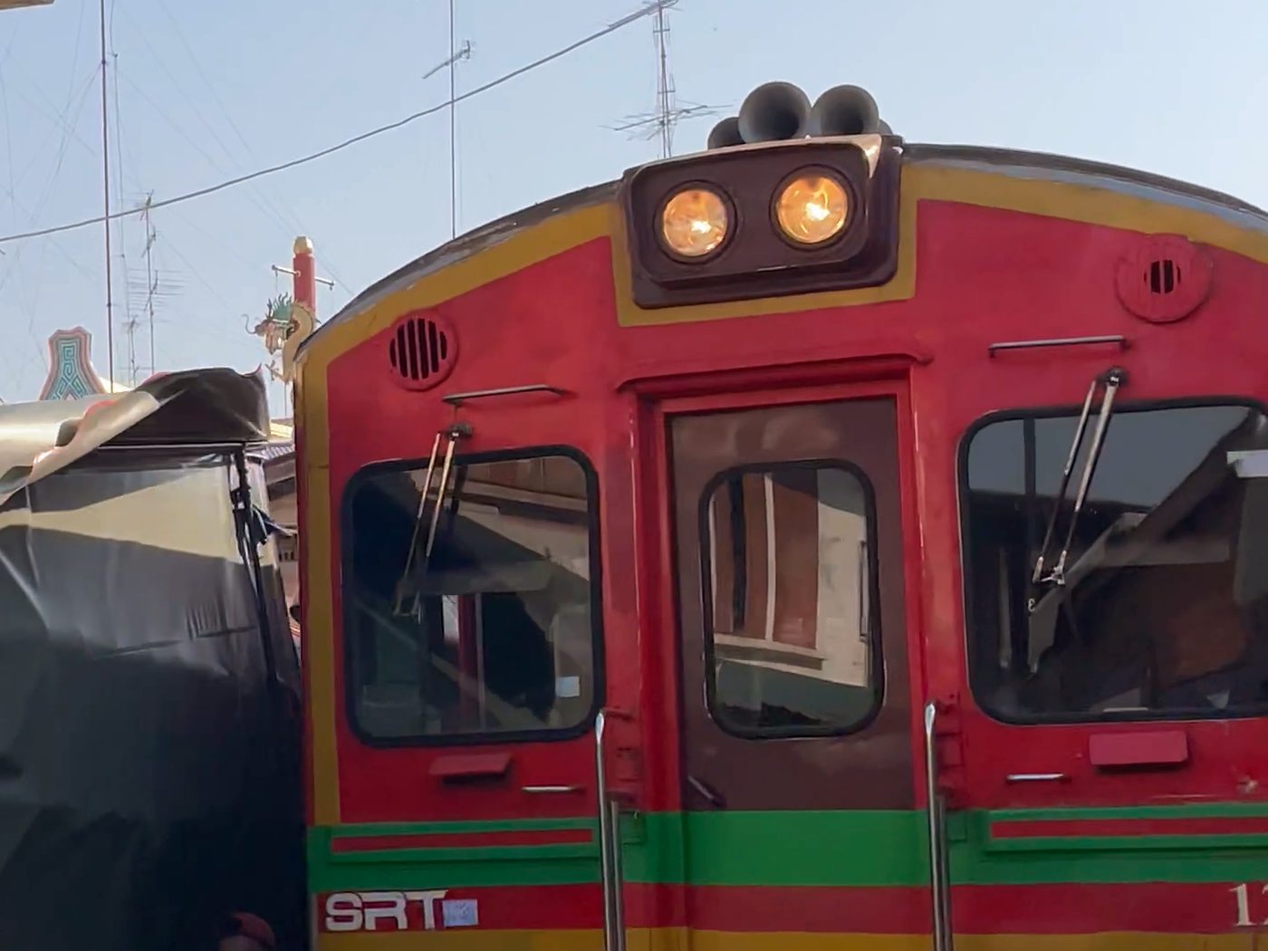Maeklong railway and floating market, from our own photos