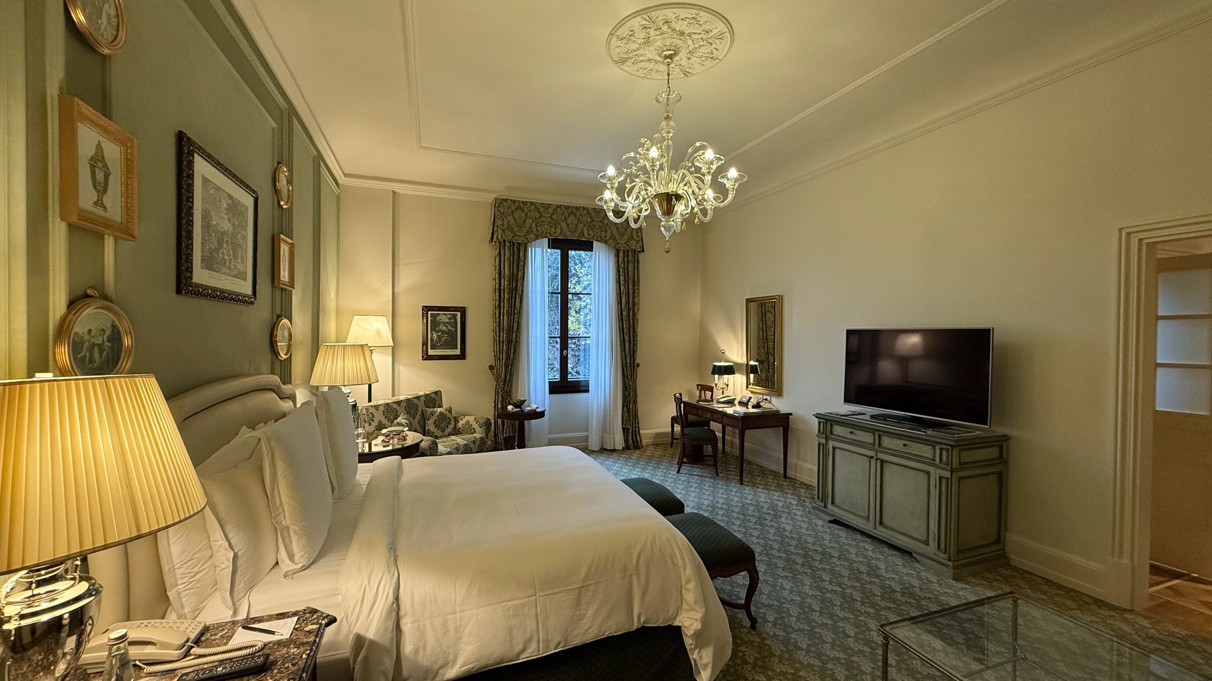 Our room at the Four Seasons Hotel Firenze, from our own photos