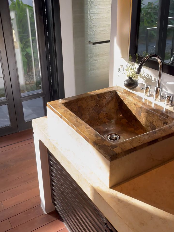 The stone basin, from our own footage