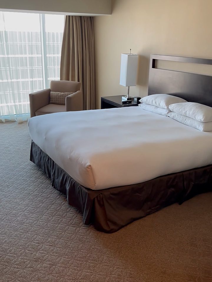 The king room, from our own footage