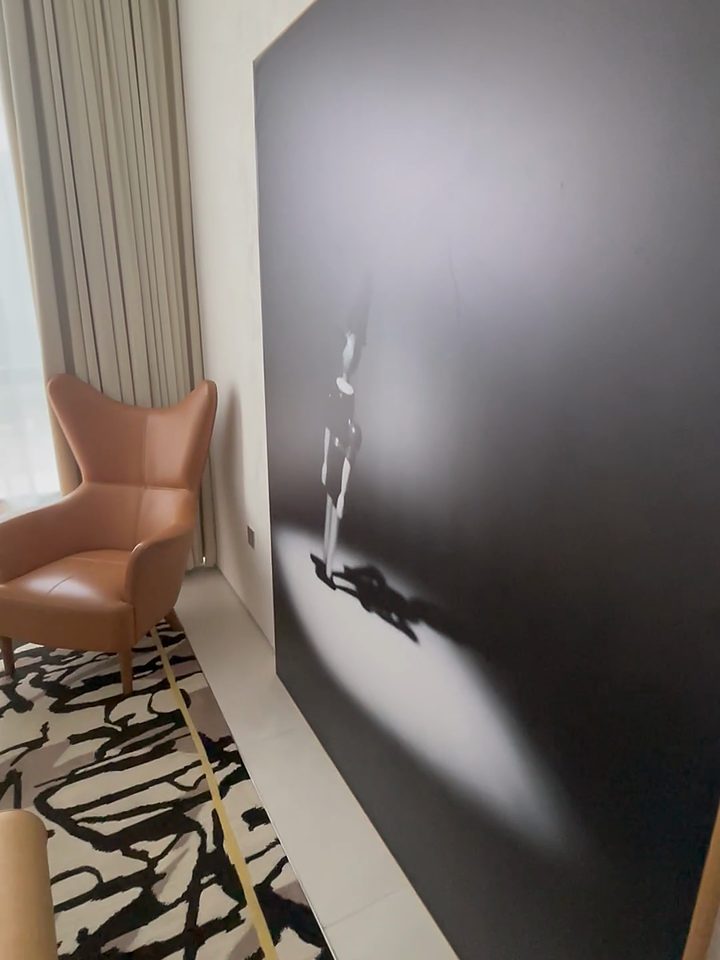 The suite living room, from our own footage