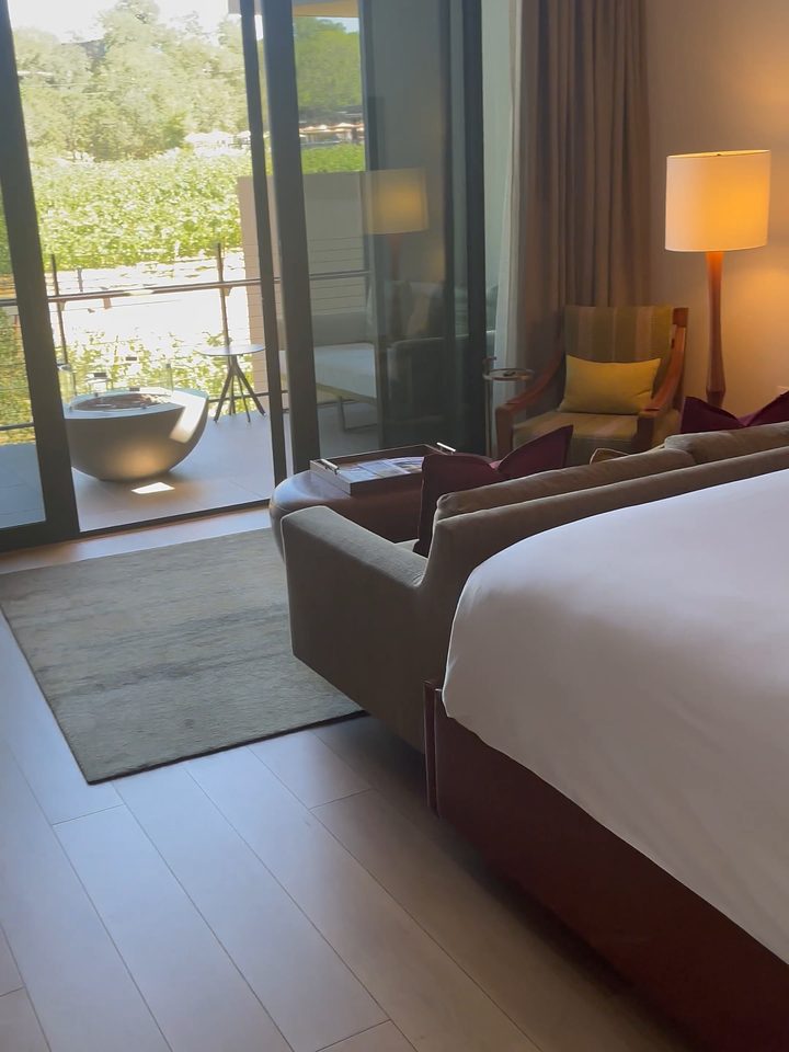 The bed, from our own footage
