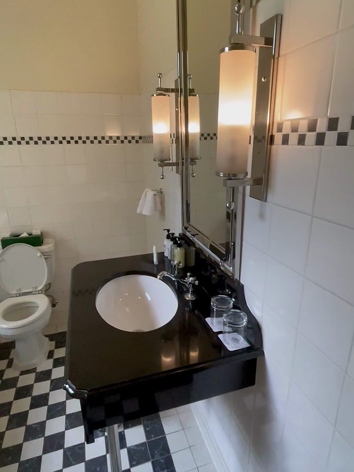 The vanity, from our own footage